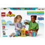 LEGO DUPLO Peppa Pig 10453 La Fete Foraine - Jeu de construction pour enfants des 2 ans