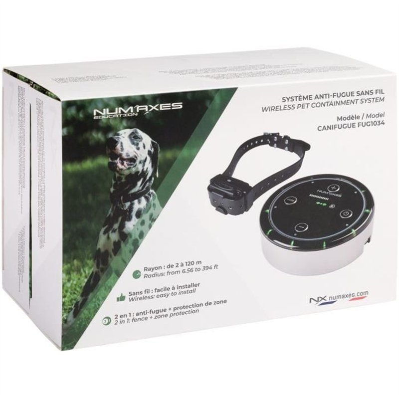 Image secondaire de Ensemble complet anti-fugue - NUM'AXES - CANIFUGUE FUG1034 - Noir