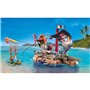 PLAYMOBIL 71794 Pirate avec radeau flottant et trésor