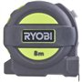 RYOBI - Metre ruban 8 m largeur 25 mm - RTM8M