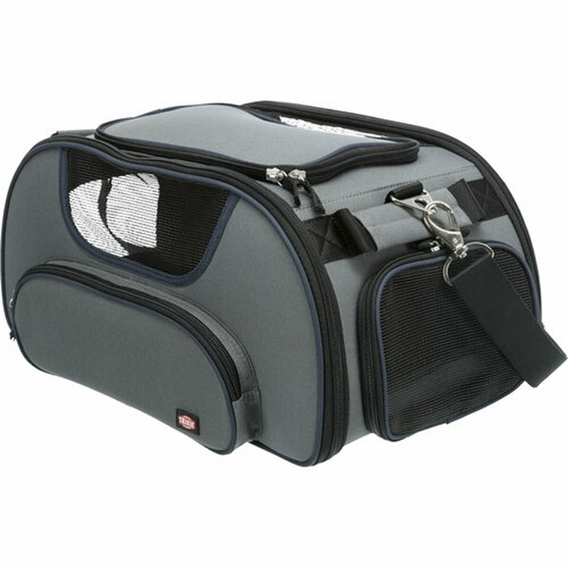 Image secondaire de Sac pour animaux de compagnie Trixie Airline Wings Bleu Gris Polyester Feuille de Mousse 28 × 23 × 46 CM