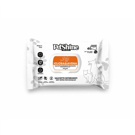 Lingettes humides pour animaux domestiques Trixie 40 Unités