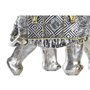 Figurine Décorative DKD Home Decor Eléphant Argenté Doré Résine (22,5 x 10,7 x 21,5 cm) (2 Unités)
