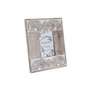 Cadre photo DKD Home Decor Verre Eléphant Marron Blanc Bois de manguier Indien (23 x 1,5 x 28 cm)