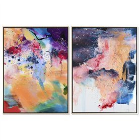 Cadre Home ESPRIT Urbaine Laqué 63 x 3,5 x 83 cm (2 Unités)