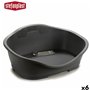 Lit pour animal domestique Stefanplast 97621 Gris Plastique 68 x 27,5 x 49 cm 6 Unités