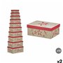 Boîte Décorative Pincello 67 Rose Carton (2 Unités)
