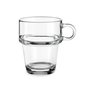 Tasse de café et de thé Vivalto Z908-9/BHA6 Transparent verre 270 ml (6 Unités)