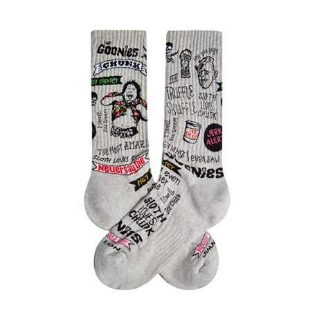 Chaussettes Jimmy Lion Goonies 4 Life Gris 41-46
