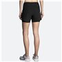 Short de Sport pour Femme Brooks Chaser 5" 2-in-1 Noir