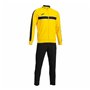 Survêtement pour Adultes Joma Sport Victory Jaune Noir Enfant Homme 2 Pièces
