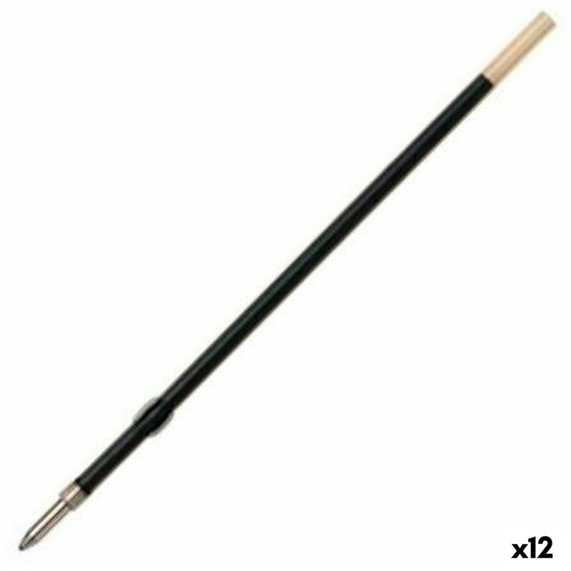 Recharge pour stylo Pilot BP-GP 0,4 mm Noir (12 Unités)