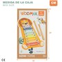 Xylophone Woomax Lion Bois 16 x 2,5 x 26 cm (6 Unités)