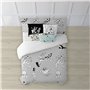 Housse de Couette Looney Tunes Looney BN Blanc black 180 x 220 cm