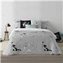 Housse de Couette Looney Tunes Looney BN Blanc black 180 x 220 cm