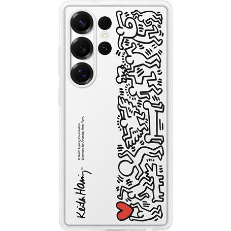 Coque Samsung Galaxy S25 Ultra FlipSuit avec fond d'écran dynamique Blanche Samsung