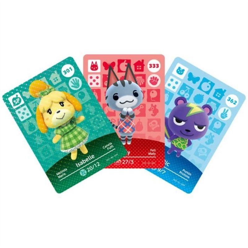 Image secondaire de Cartes Amiibo - Animal Crossing Série 4 Contient 3 cartes dont 1 spéciale