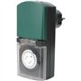 Mini programmateur mécanique extérieur IP44 - GAO - 3680 W - Blanc