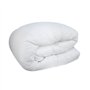 Couette spéciale câline - Tempérée - 140 x 200 cm - 250 g/m² - Blanc