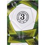 Ballon de football - REZO - PVC - Taille 4 - Jaune bicolore - Résistant