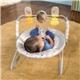 Transat bébé - DISNEY BABY - WINNIE L'OURSON - Arche avec jouets d'éveil amovible - Evolutif de 0 a 6 mois