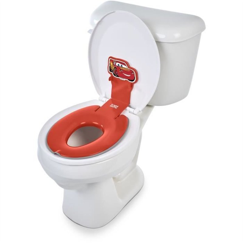 Réducteur de lunette de toilette - DISNEY BABY - CARS - Adhésif - Installation rapide