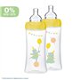 Dodie Biberon Sensation+ Anti-Coliques +6m Ours Lot de 2 x 330ml
