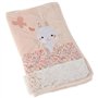Protege carnet de santé Lapinou - Rose - 15 x 26 cm