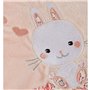 Protege carnet de santé Lapinou - Rose - 15 x 26 cm