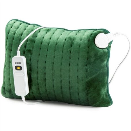 Coussin chauffant DOMO DO638K - Super doux - Chauffe rapide - 3 niveaux température - Arret automatique - Câble électrique amovi