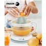 Presse-agrumes électrique - FAGOR - FGPA07 - 700 ml - 2 cônes - Bec verseur