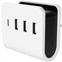 Chargeur mural - GAO - 4 ports USB (3 USB-A, 1 USB-C), charge rapide