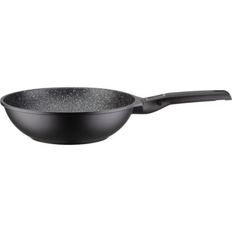 Wok fonte d'aluminium - GSW - EASY CLICK - 28 cm - Induction
