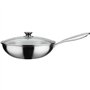 Wok professionnel - GSW - 32 cm - Induction - Acier inoxydable massif