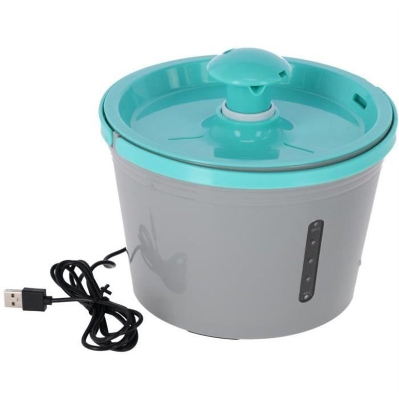 Image secondaire de KERBL - Fontaine a eau -pour fontaine 80557 - 1,6 l - Gris/bleu
