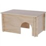 Abri pour rongeurs - Kerbl - Beige - Toit amovible - Montage simple - Pour hamster