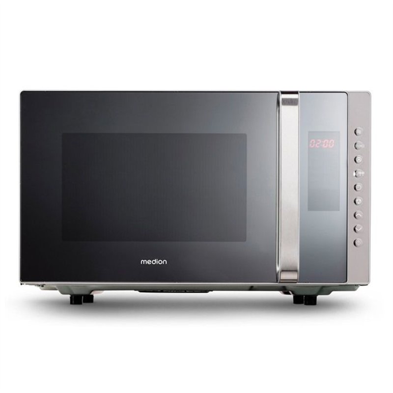 Image secondaire de Micro-ondes combiné MEDION MD17495 - 23L - 800W - 1200W Grill - Pose libre - Argent