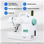 Machine a Coudre - MEDION - SM 70 - 71W - 12 Points - 700 tr/min  LED - Turquoise
