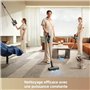 Mova S5 Sense - Aspirateur Balai sans Fil - Brosse multisurface OptiInsight avec Design Anti-noeuds - Réglage Intelligent