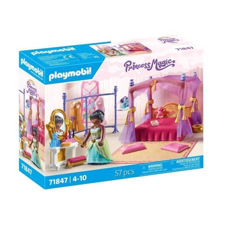 PLAYMOBIL 71847 Chambre de princesse avec lit baldaquin