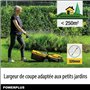 Tondeuse a gazon électrique - POWERPLUS - POWEG62203 - 1000 W - 320 mm Ø - Avec ramassage et éjection arriere