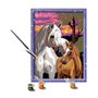 CreArt Kids 18x24cm Chevaux au coucher du soleil, Kit de peinture par numéros Numéro d'Art, Des 9 ans, 25809, Ravensburger
