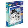 CreArt Kids 18x24cm Doux bisous de Husky, Kit de peinture par numéros Numéro d'Art, Des 7 ans, 25829, Ravensburger