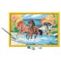 CreArt Kids 31x21cm Horde de chevaux, Kit de peinture par numéros Numéro d'Art, Des 9 ans, 25846, Ravensburger