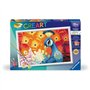 CreArt Kids 31x21cm Paon, Kit de peinture par numéros Numéro d'Art, Des 9 ans, 25907, Ravensburger