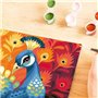 CreArt Kids 31x21cm Paon, Kit de peinture par numéros Numéro d'Art, Des 9 ans, 25907, Ravensburger