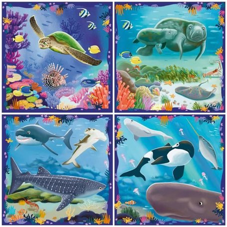 Puzzle Enfant, Puzzle UP!, Les animaux marins, des 5 ans, 12004004, Ravensburger