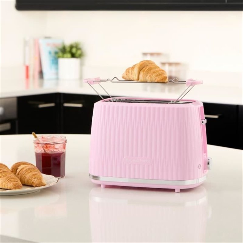Image secondaire de Grille-pain - RUSSELL HOBBS - EDEN - 800 W - 2 fentes - Rasberry