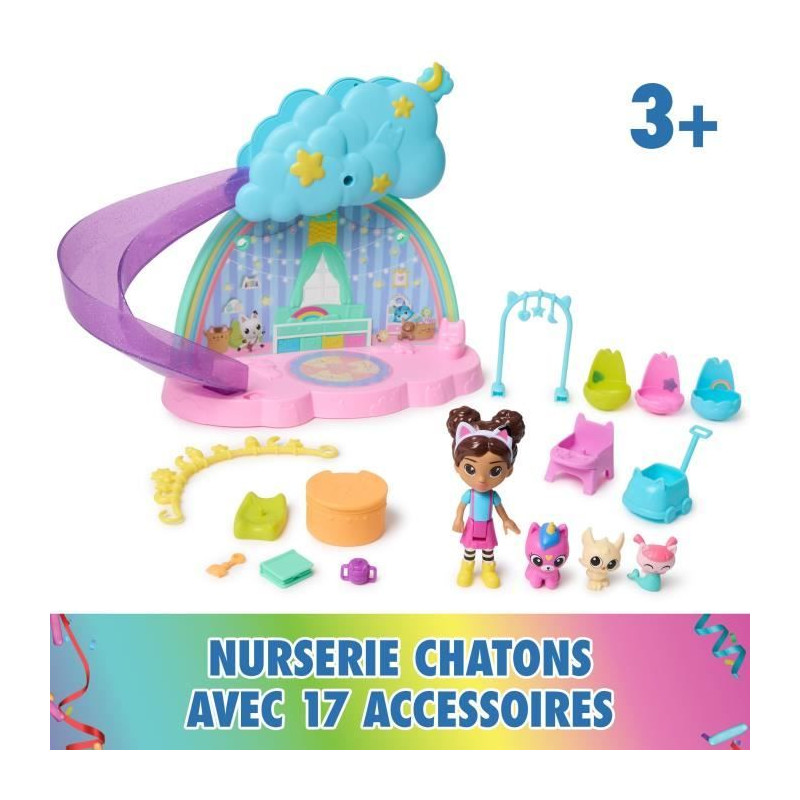 Image secondaire de SPIN MASTER PLAYSET NURSERIE CHATONS Gabby et la Maison Magique