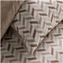 Parure de lit - TODAY Crazy - Imprimé Graphique - 2 personnes - 220 x 240 cm - Beige